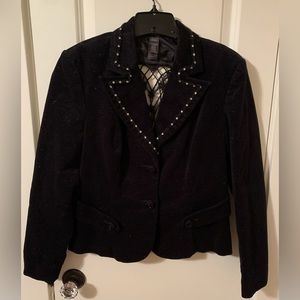 Bisou Bisou Michele Bobot gently worn corduroy jacket.